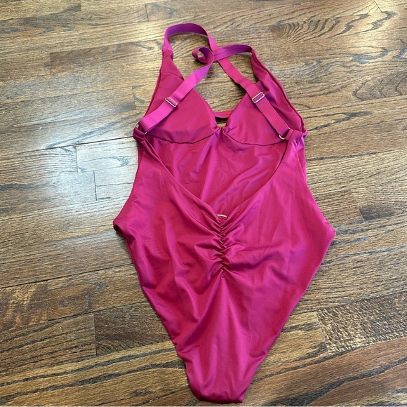 Boamar from Revolve One piece swimsuit size Small Women cross back low cut - Picture 3 of 10